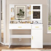 Wholesale Refurbished FrHnenHa FE-54765 Makeup Vanity Desk w