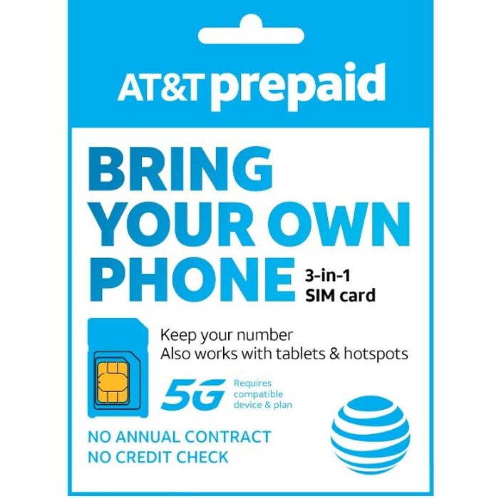 Wholesale AT&T 6403D Starter SIM Kit RFID (Nano) - 3-in-1 SIM for ...