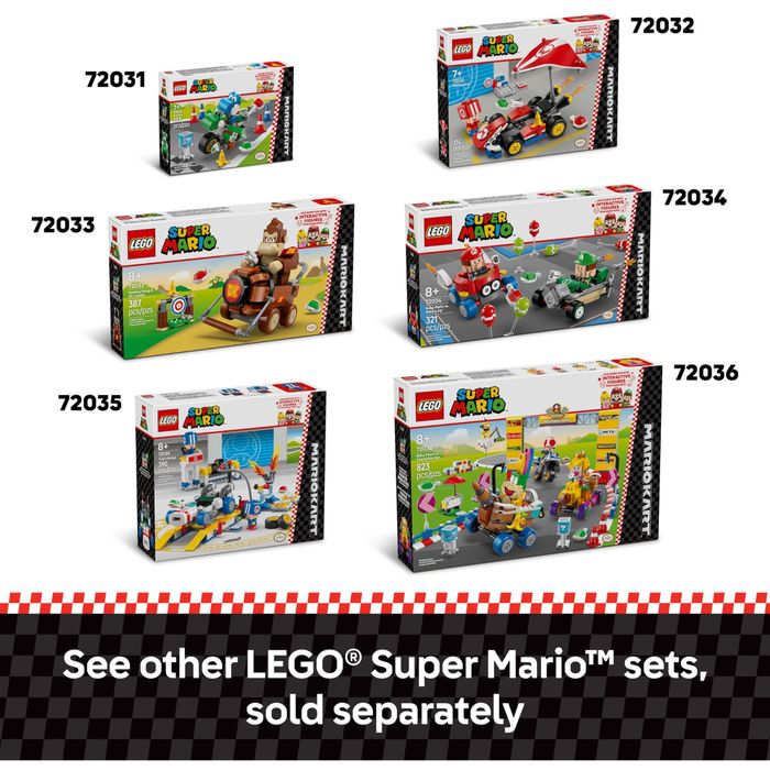 Wholesale LEGO 72036 Super Mario: Mario Kart Baby Peach & Grand Prix ...