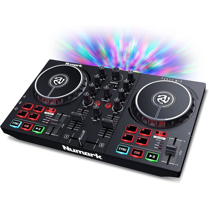 Wholesale Numark Party Mix II DJ Mixer Controller Set With 2 Decks and ...