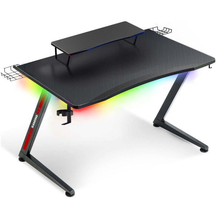 Wholesale Refurbished GTRACING GTZ-310-RGB Ergonomic Curved Gaming Desk ...