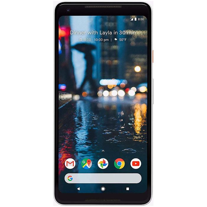 Google PIXELXL2-BW64G Pixel 2 XL 64GB Verizon Smartphone, Black and White